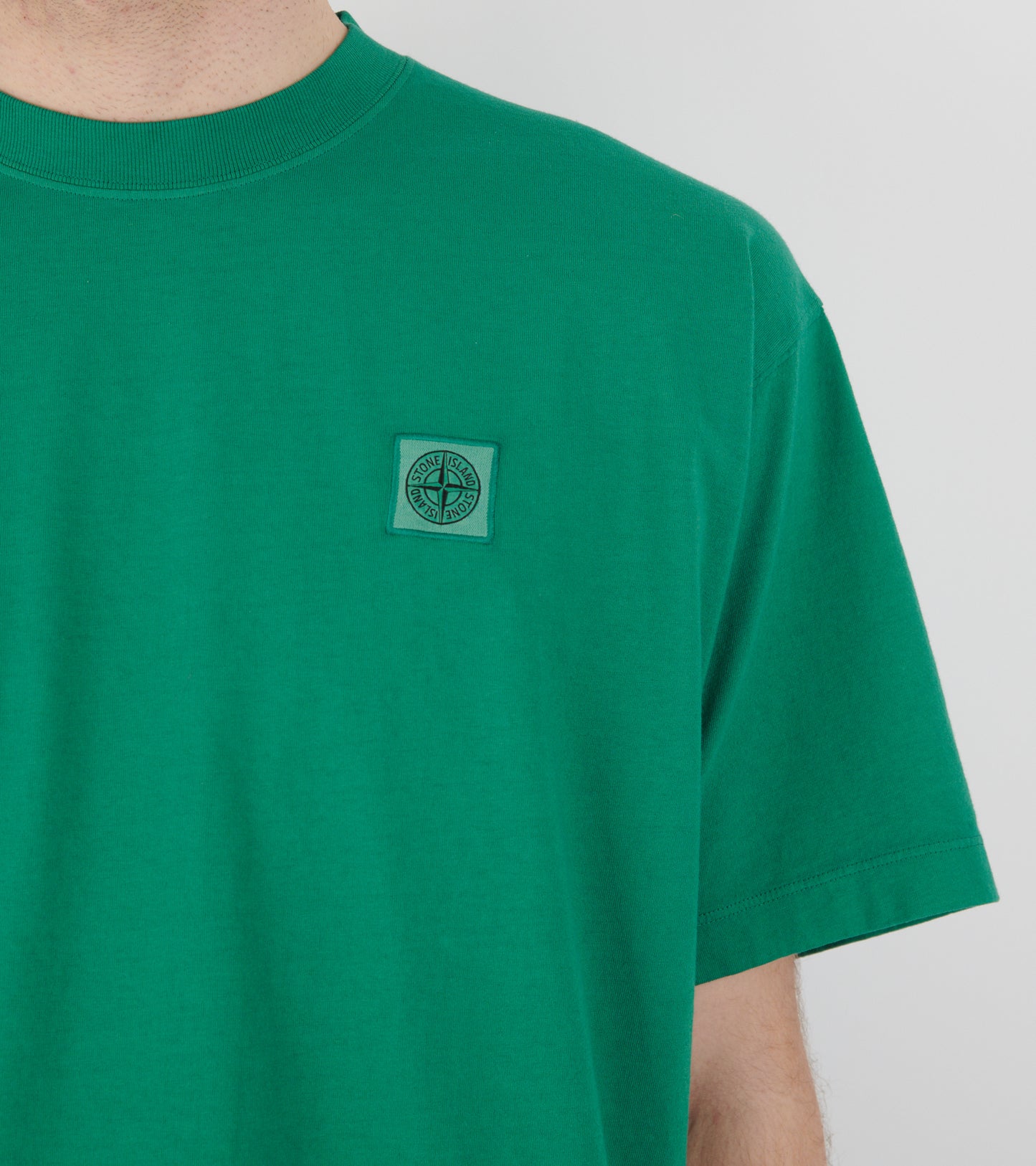 Boxy Logo T-shirt Green