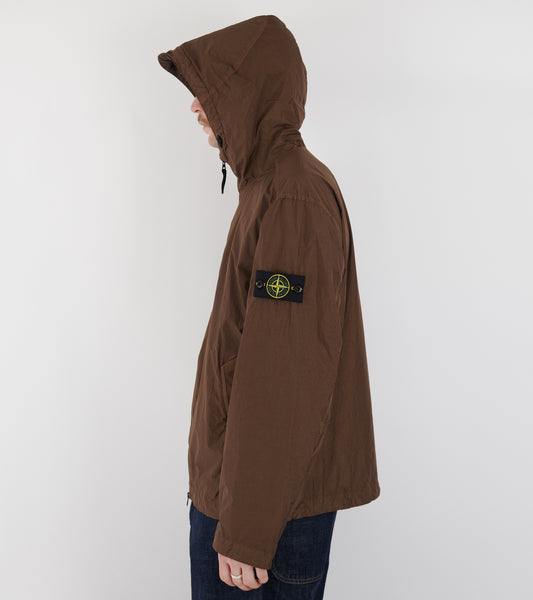 Garment Dyed Crinkle Reps NY Jacket Brown