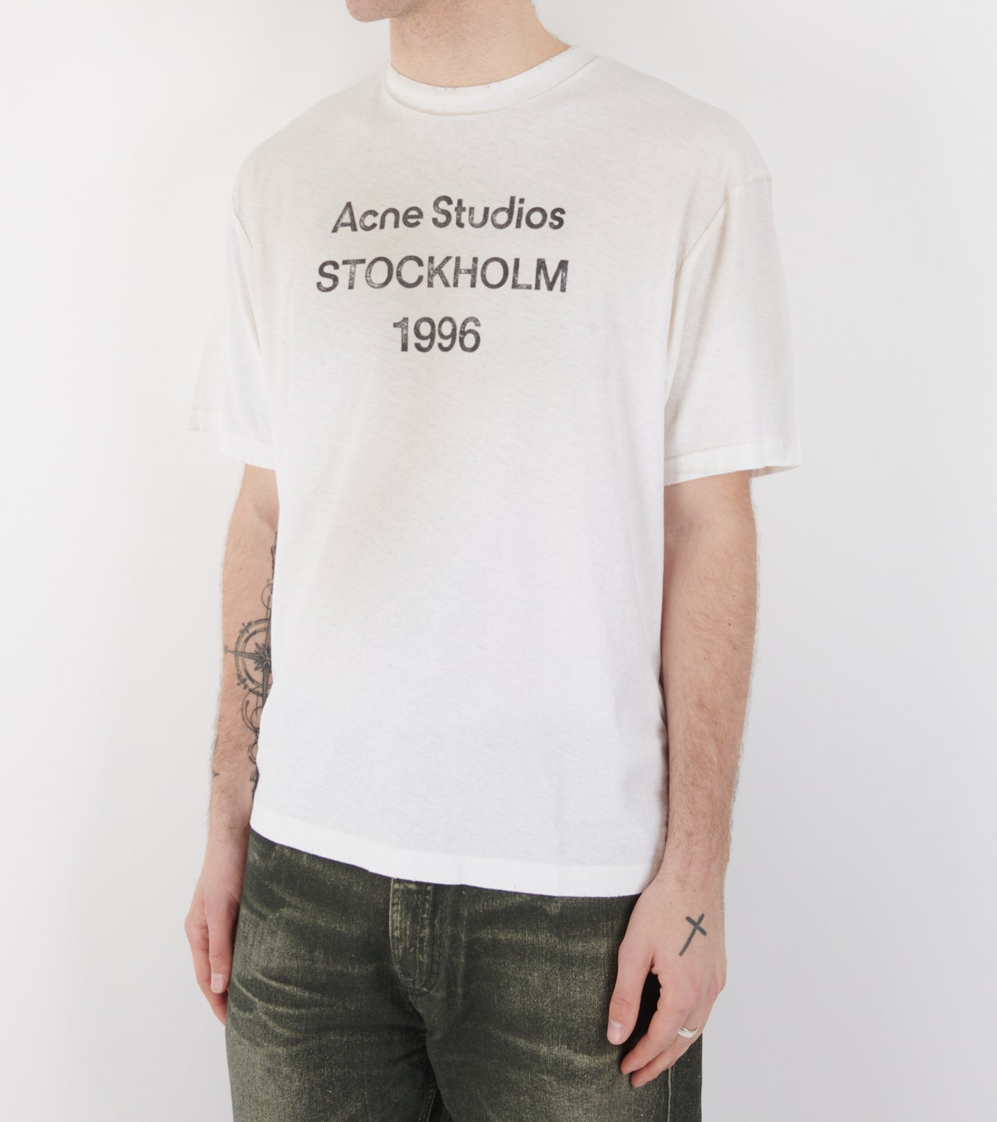 Logo T-shirt Dusty White