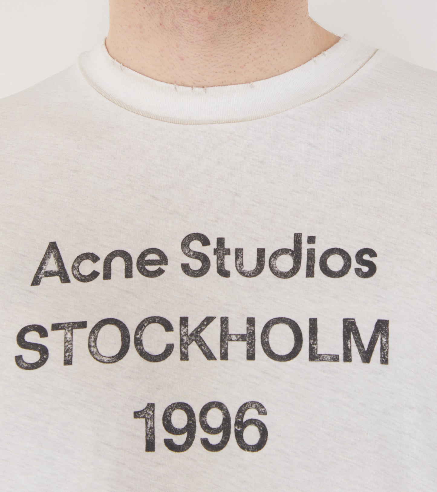 Logo T-shirt Dusty White