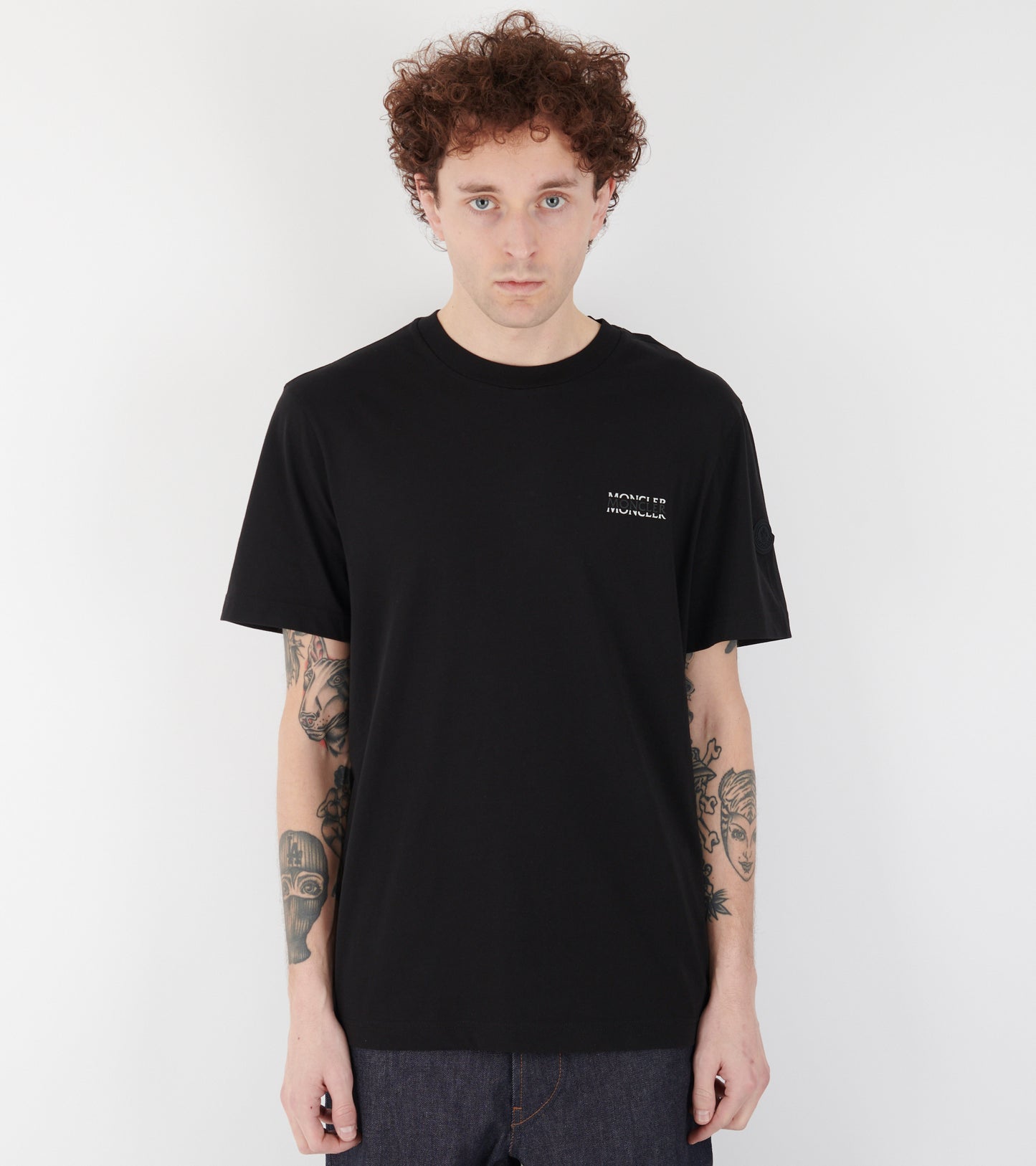 Logo Cotton Jersey T-shirt Black