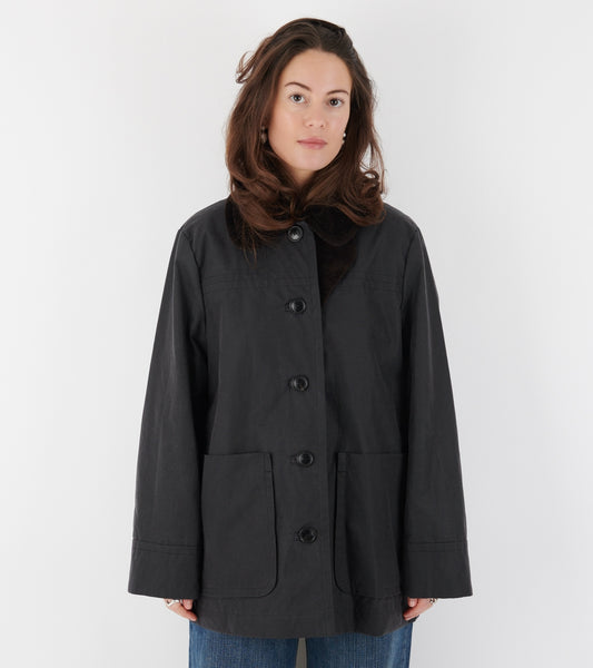 Jamie Jacket Ripstop Oilskin Antracite