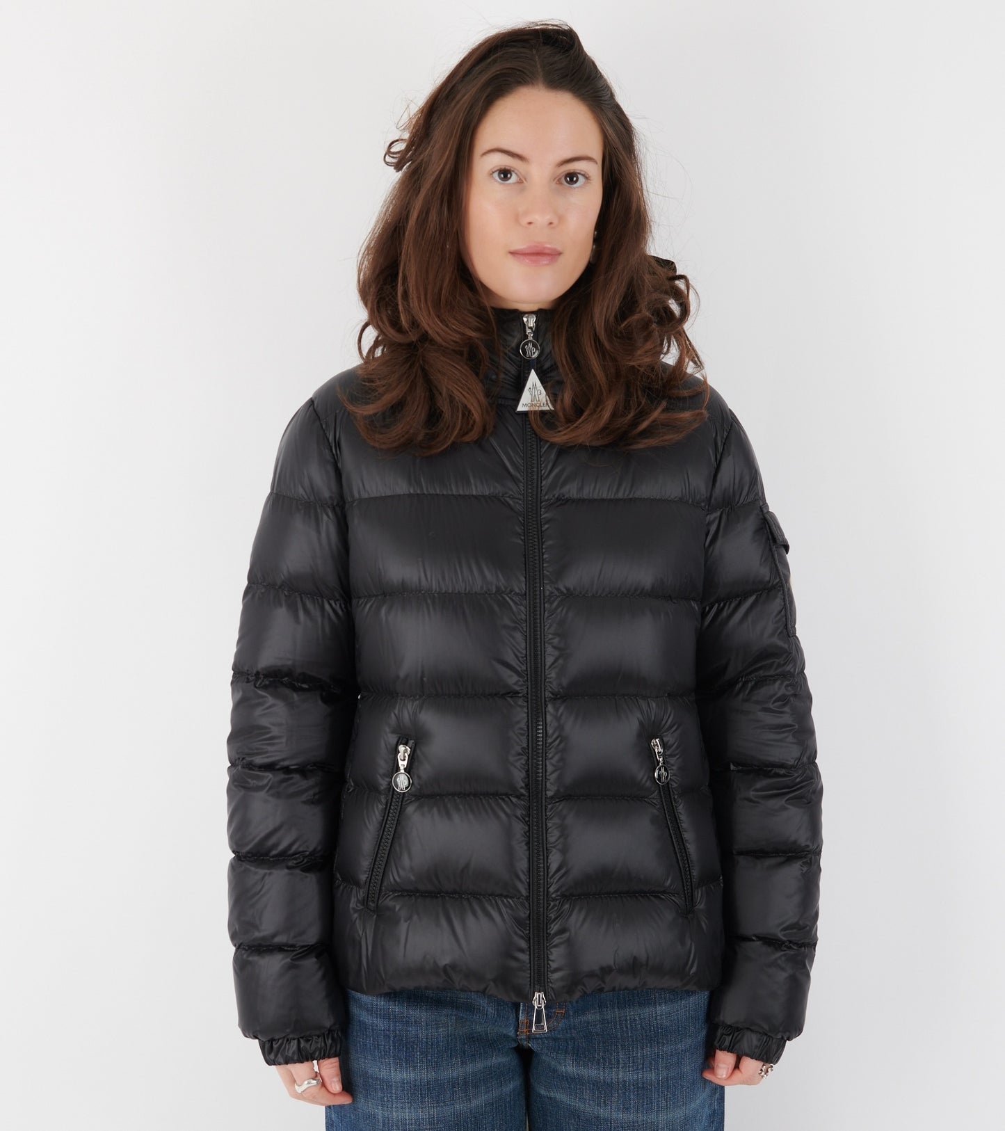 Glesse Hooded Down Jacket Black