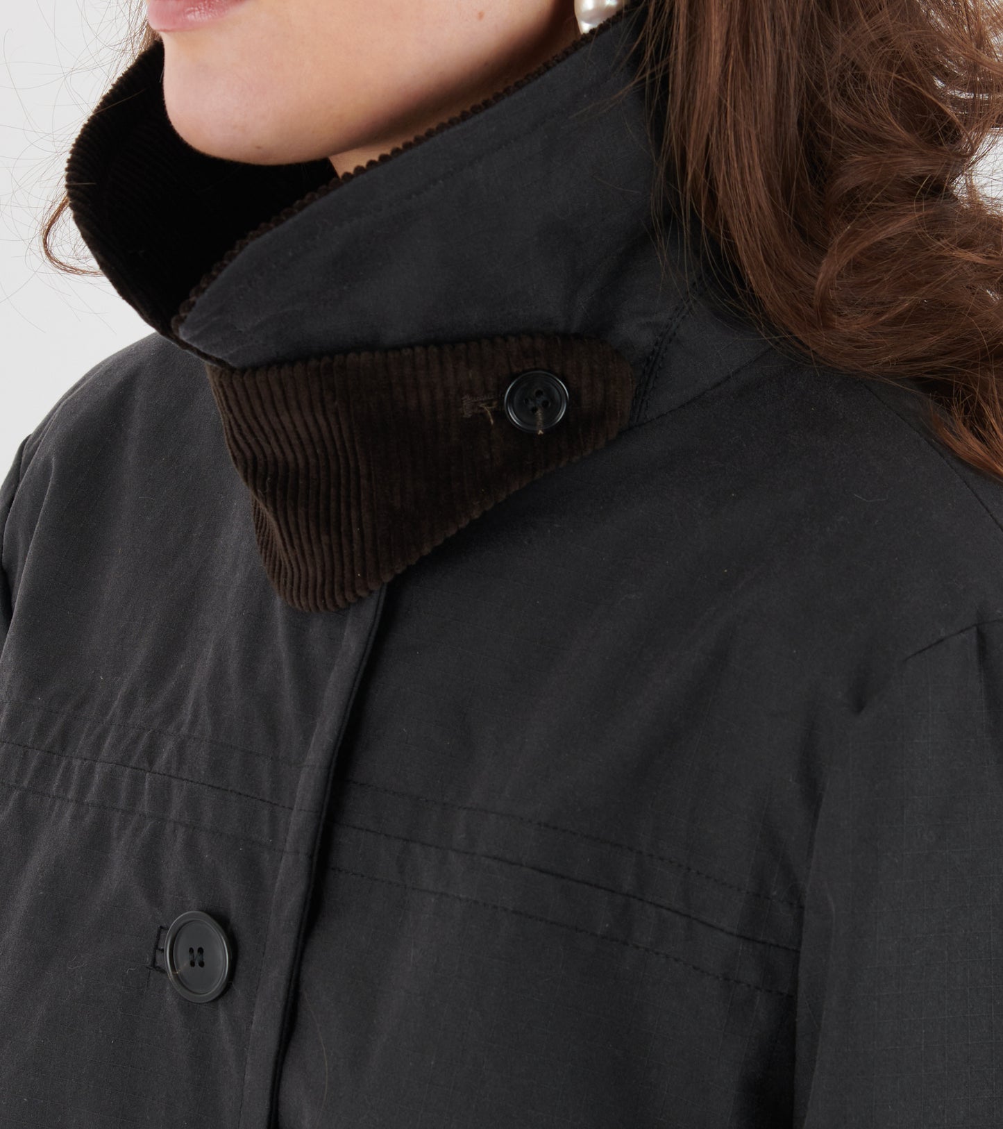 Jamie Jacket Ripstop Oilskin Antracite