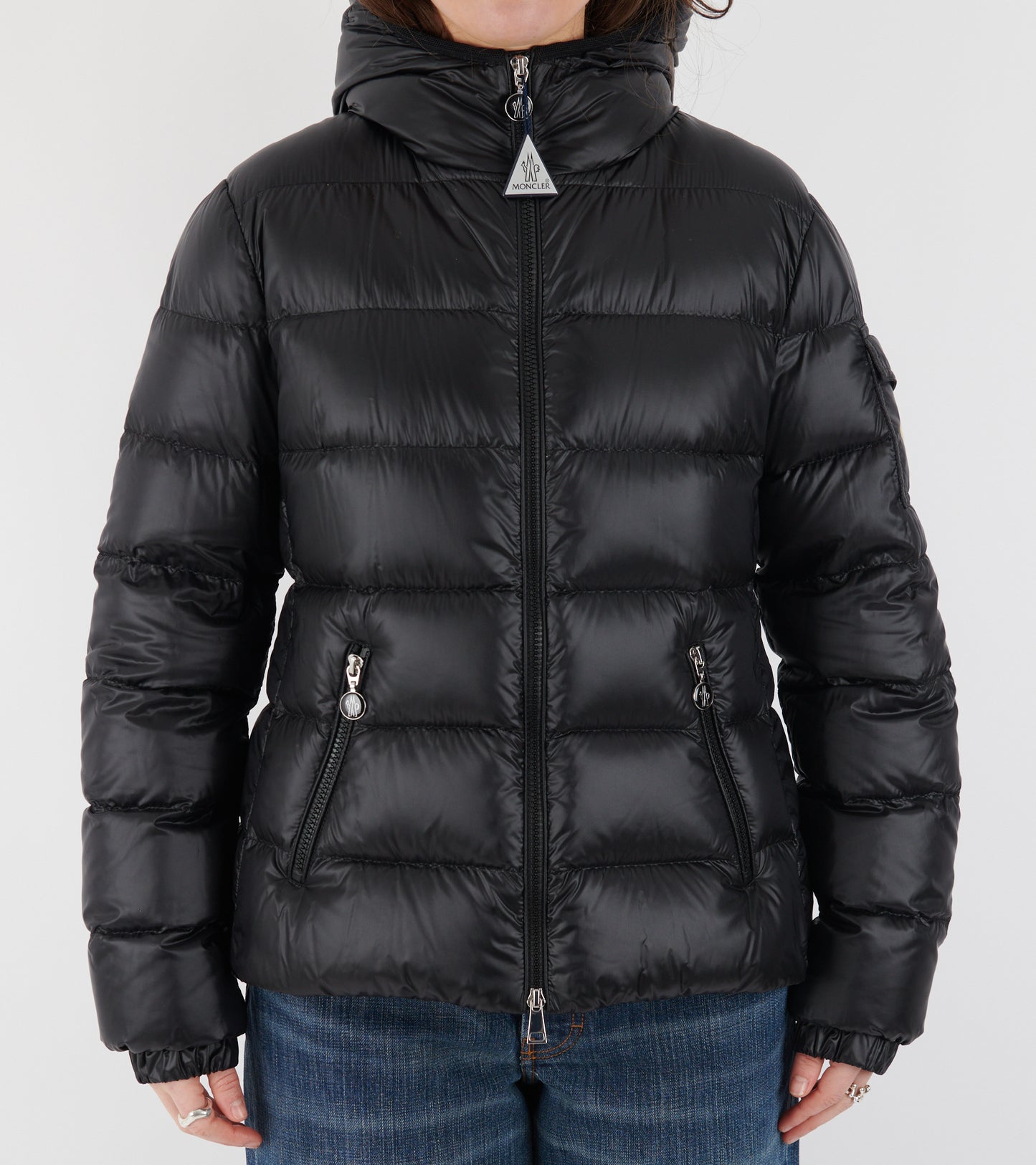 Glesse Hooded Down Jacket Black