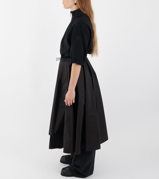 S/S Midi Dress Black