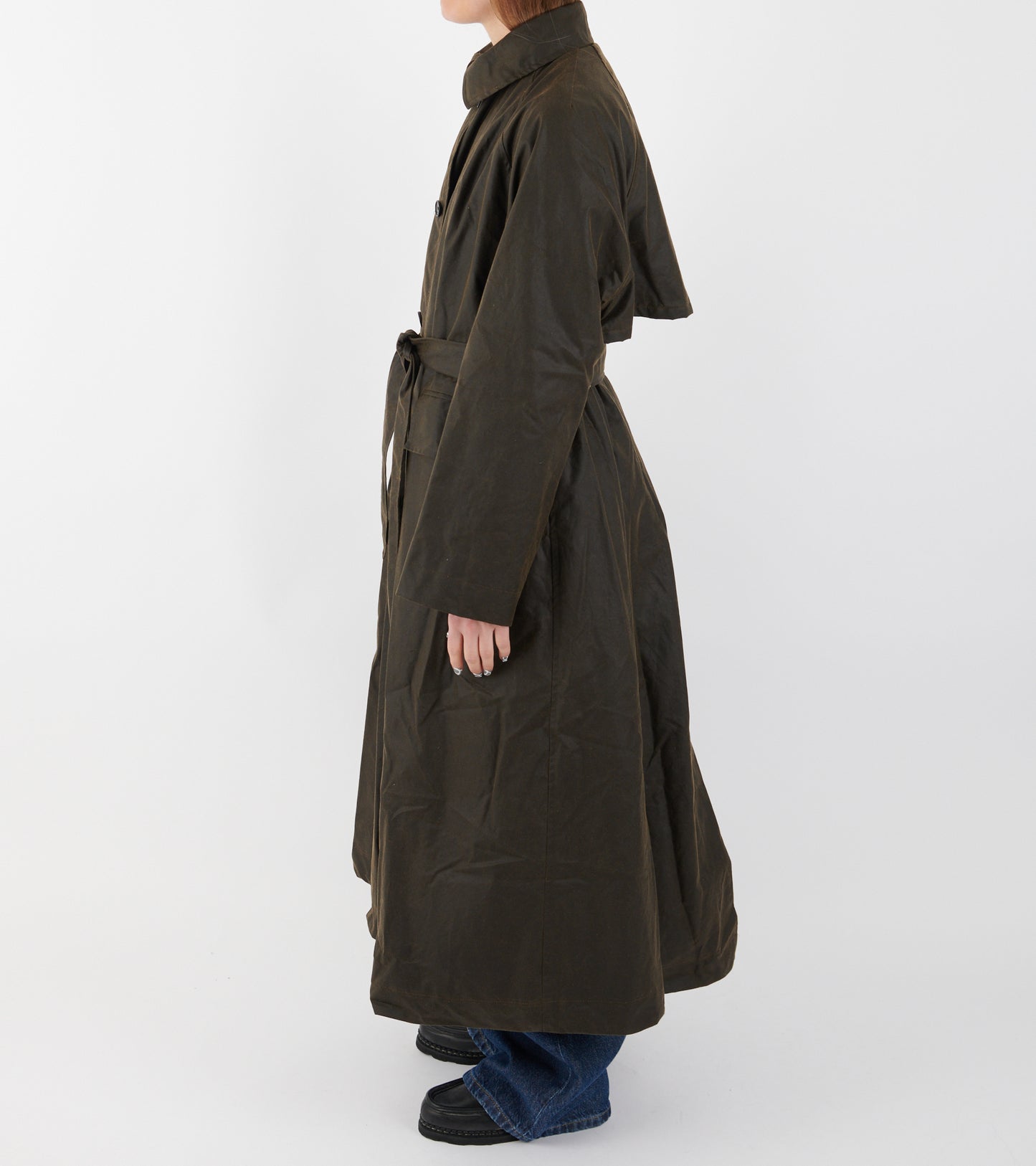 British Oilskin Kit Trench Olive