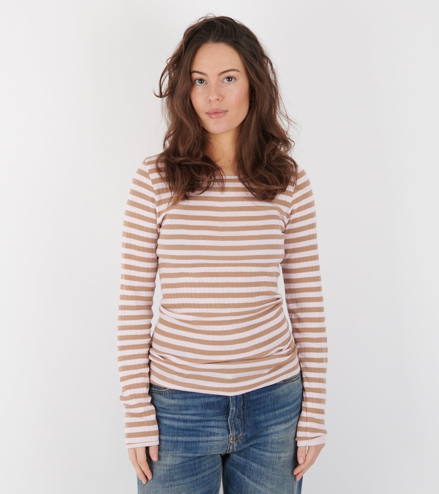 101 Rib Broadway Camel/Rose