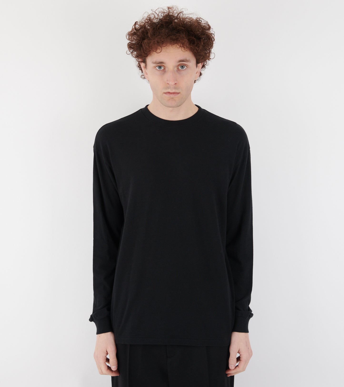 Seamless L/S Tee Black