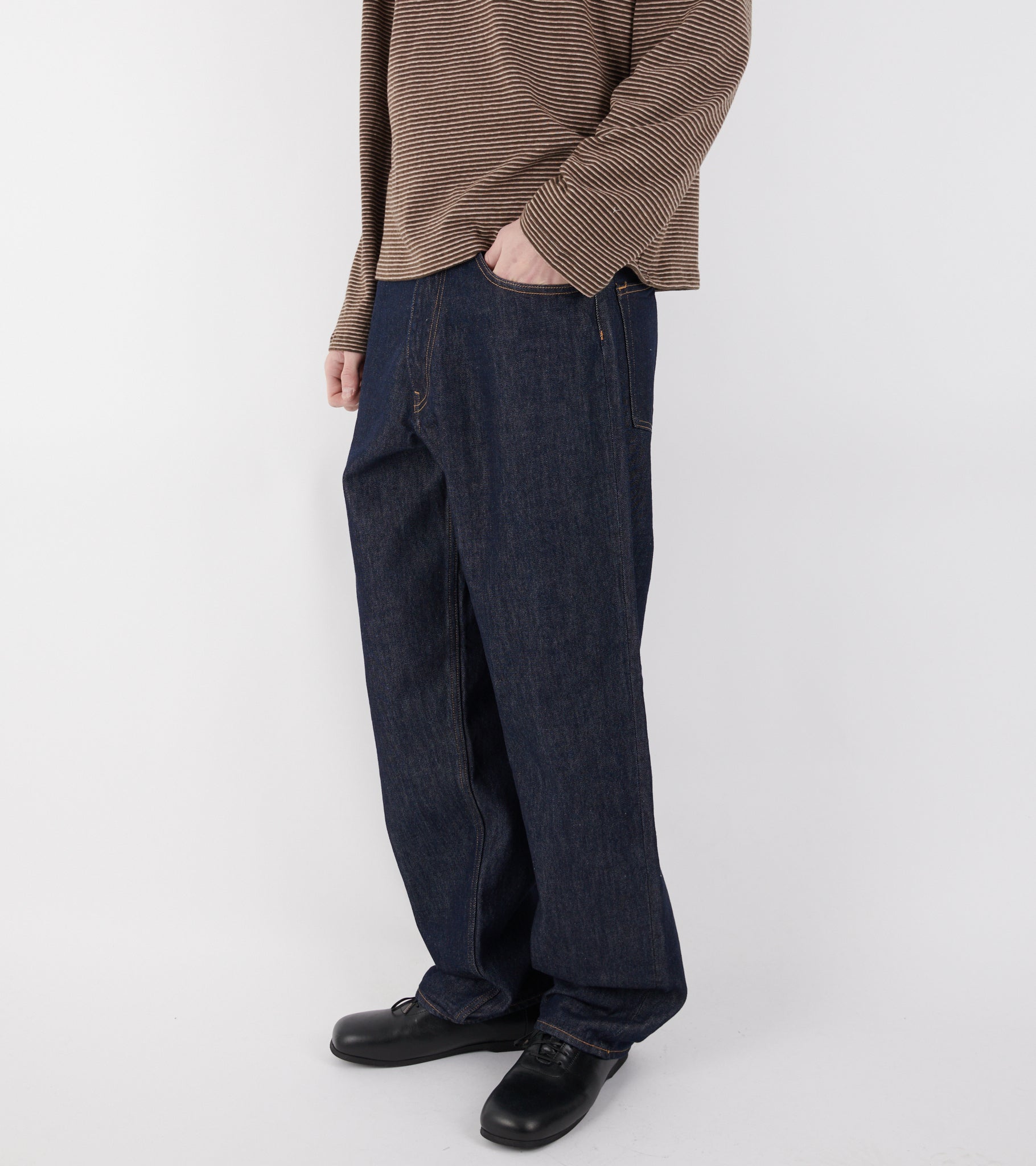 Auralee Hard Twist Denim Wide Pants Indigo – Dr. Adams