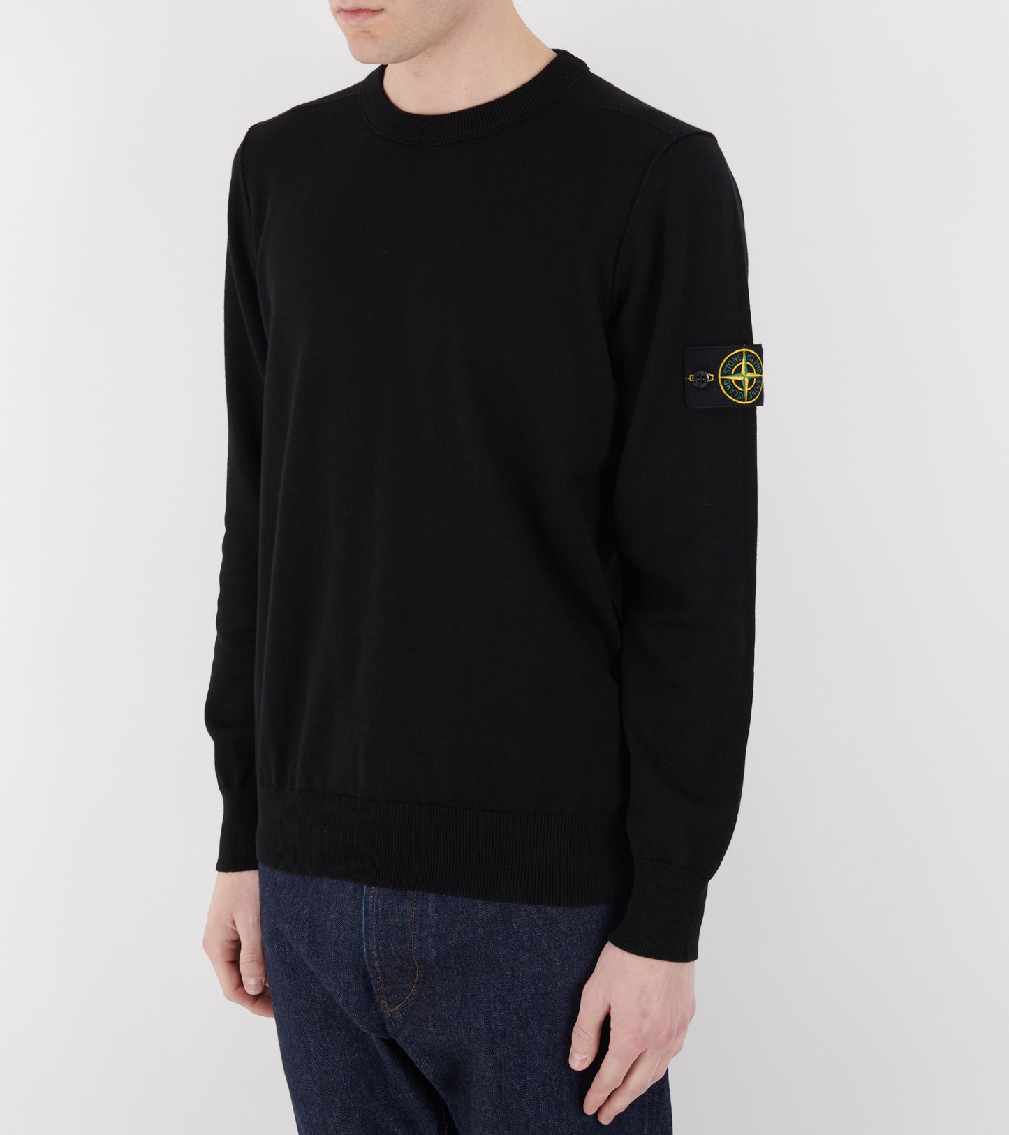 Classic Lightweight Cotton Knit Black