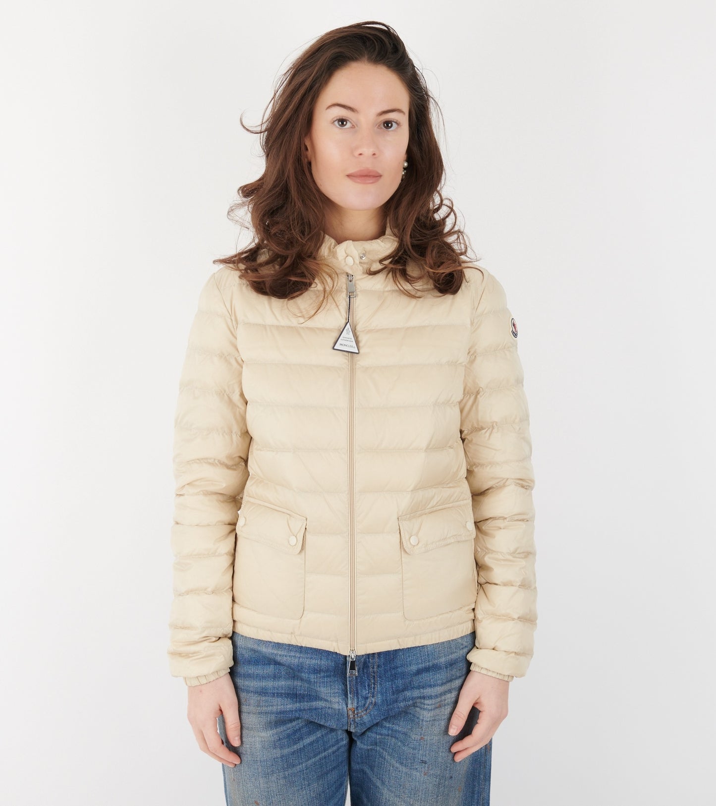 Lans Packable Down Jacket Light Beige