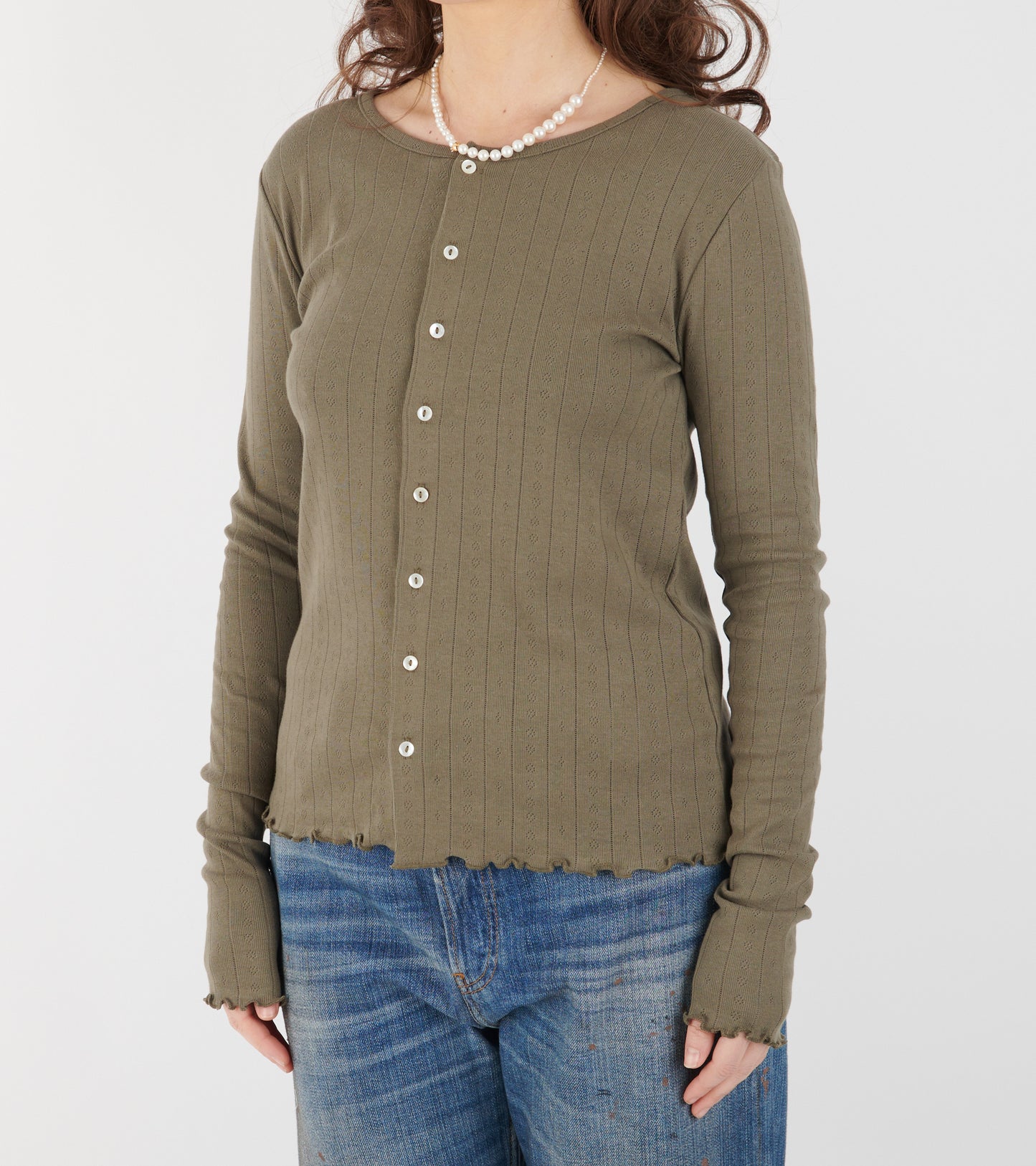 Edie Cardigan Olive