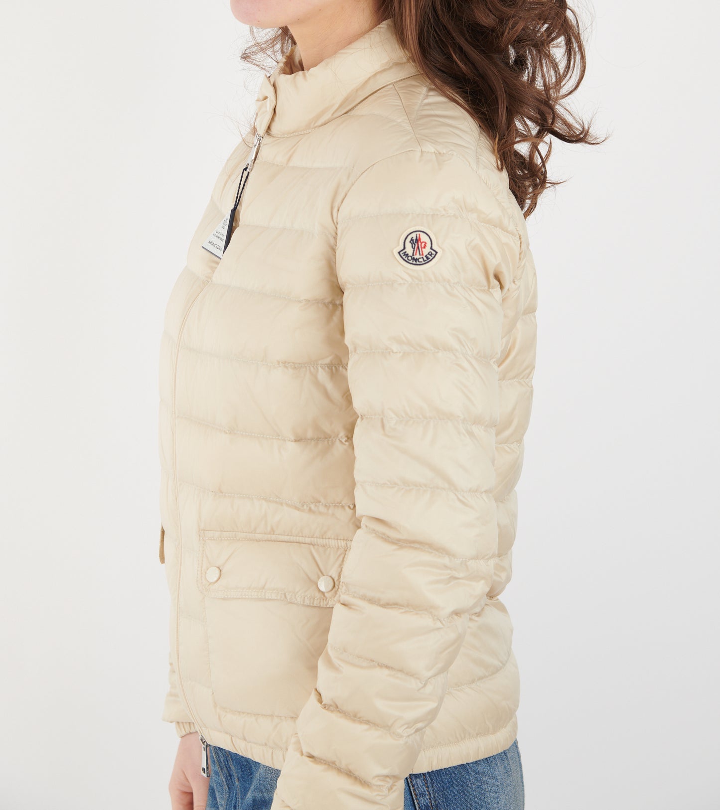 Lans Packable Down Jacket Light Beige