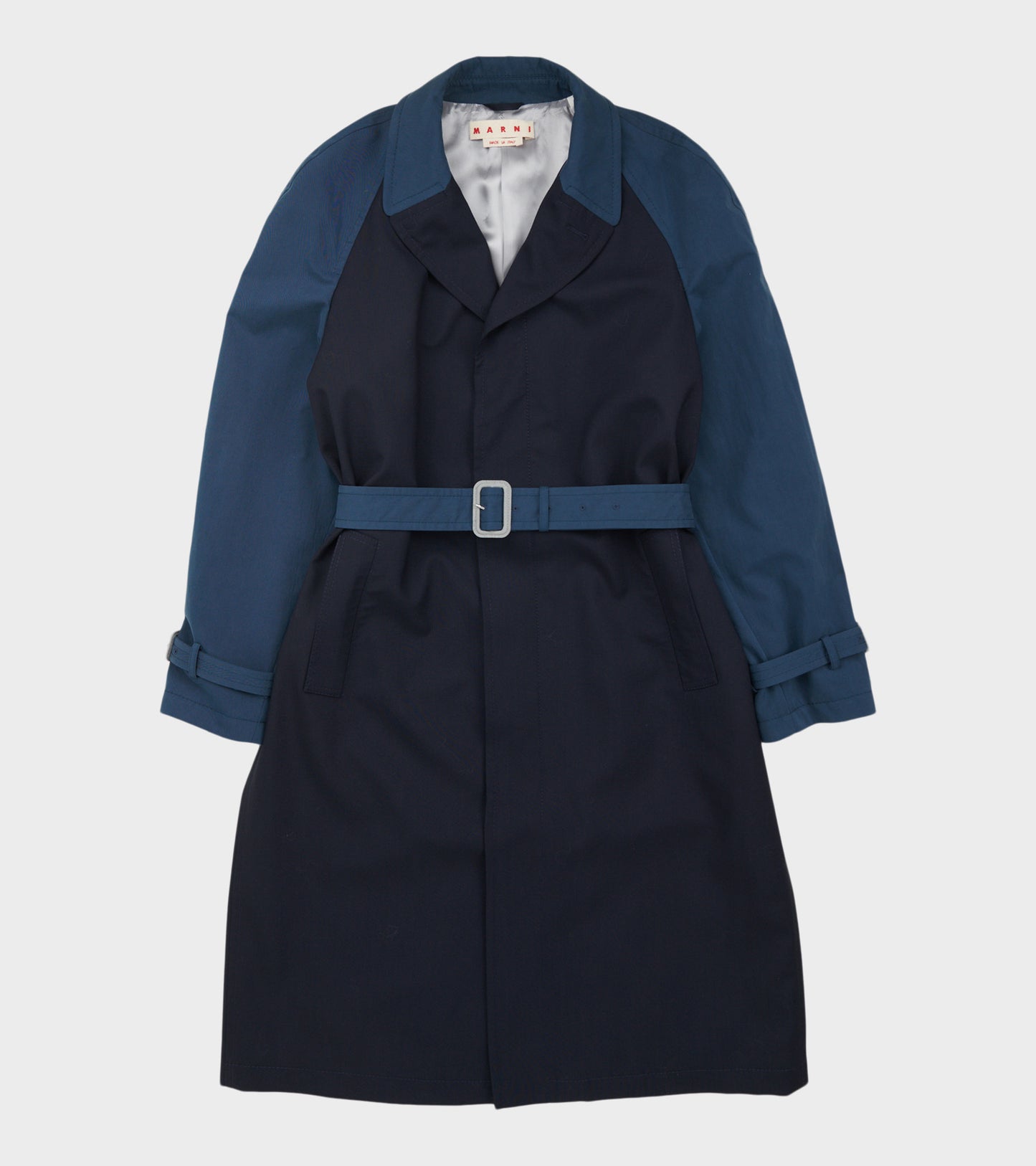 Tropcial Wool Dustercoat Blue/Black