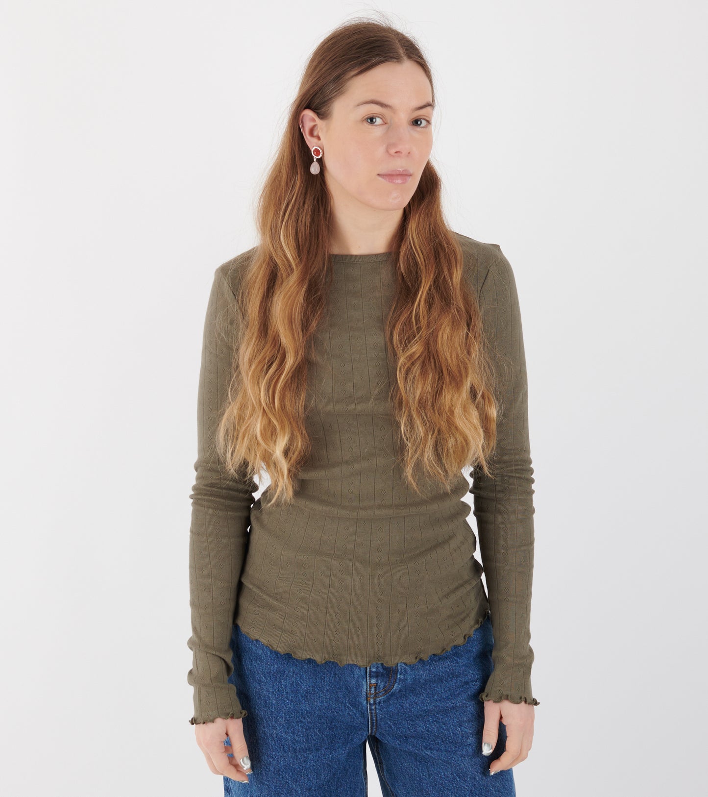 Edie Blouse Olive