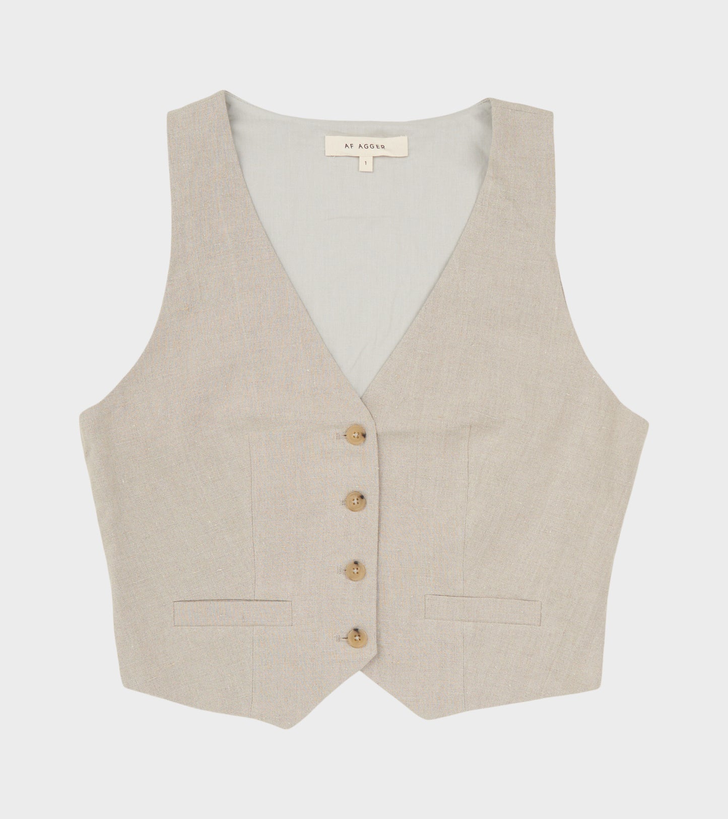 Linen Vest Nature