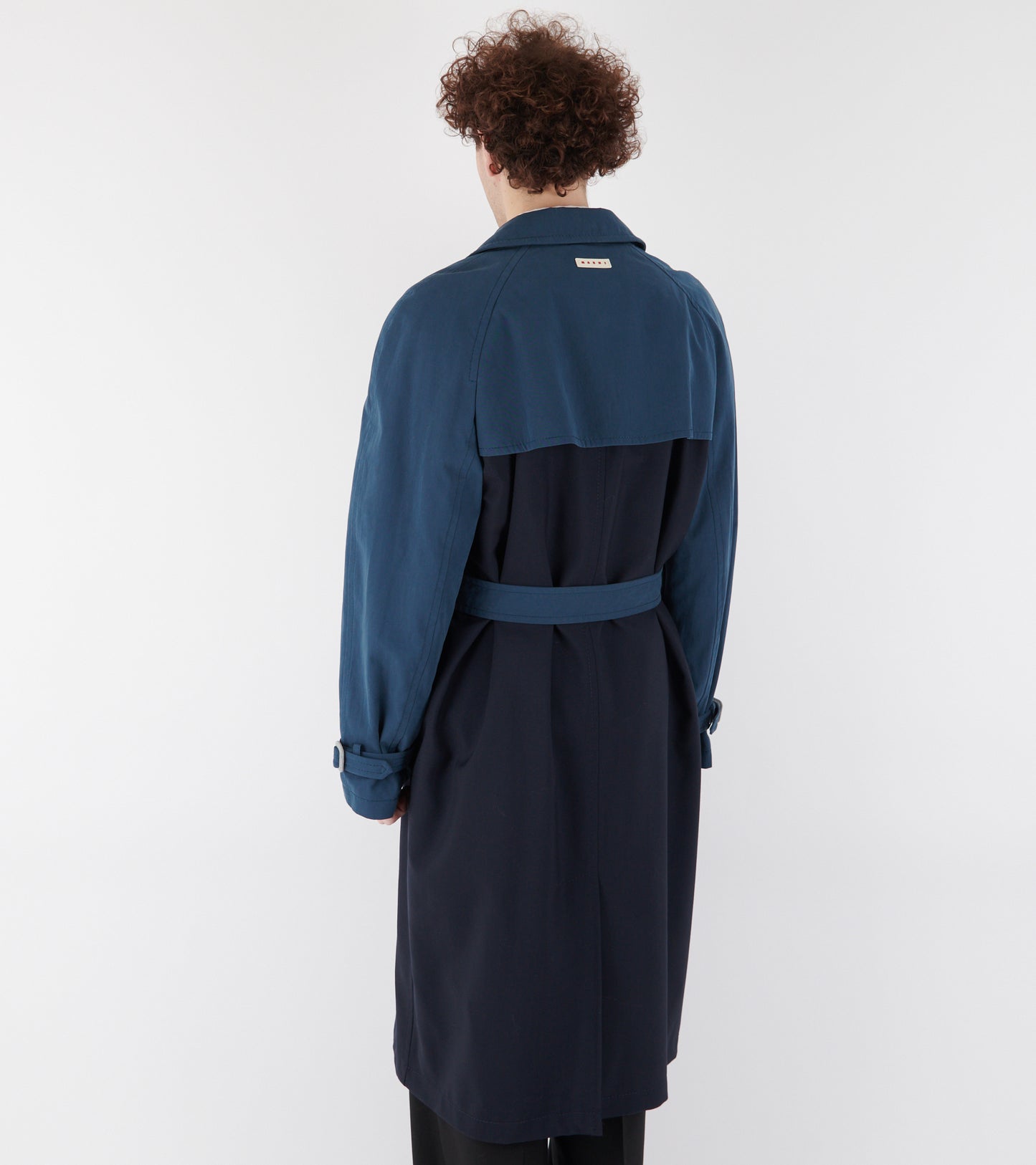 Tropcial Wool Dustercoat Blue/Black