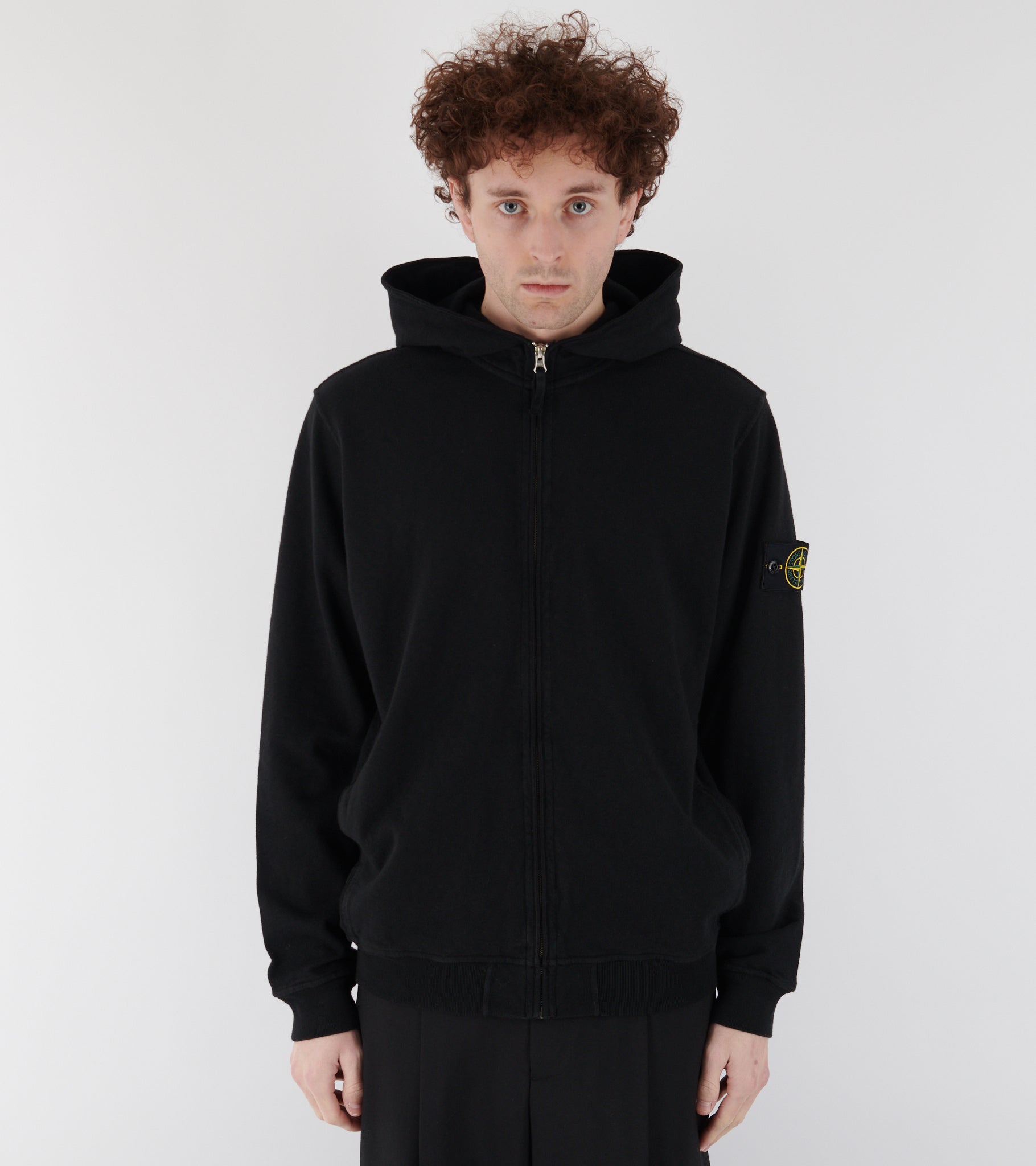 Cotton Zip Hoodie Black – Dr. Adams