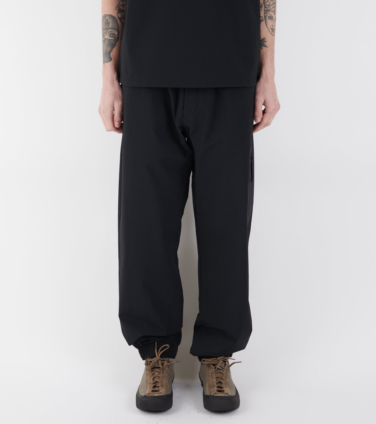 Logo Track Pants Black