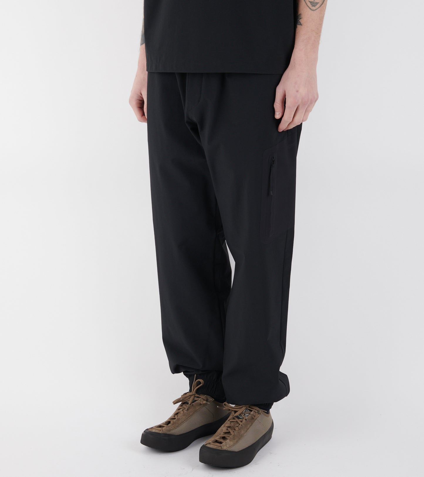 Logo Track Pants Black