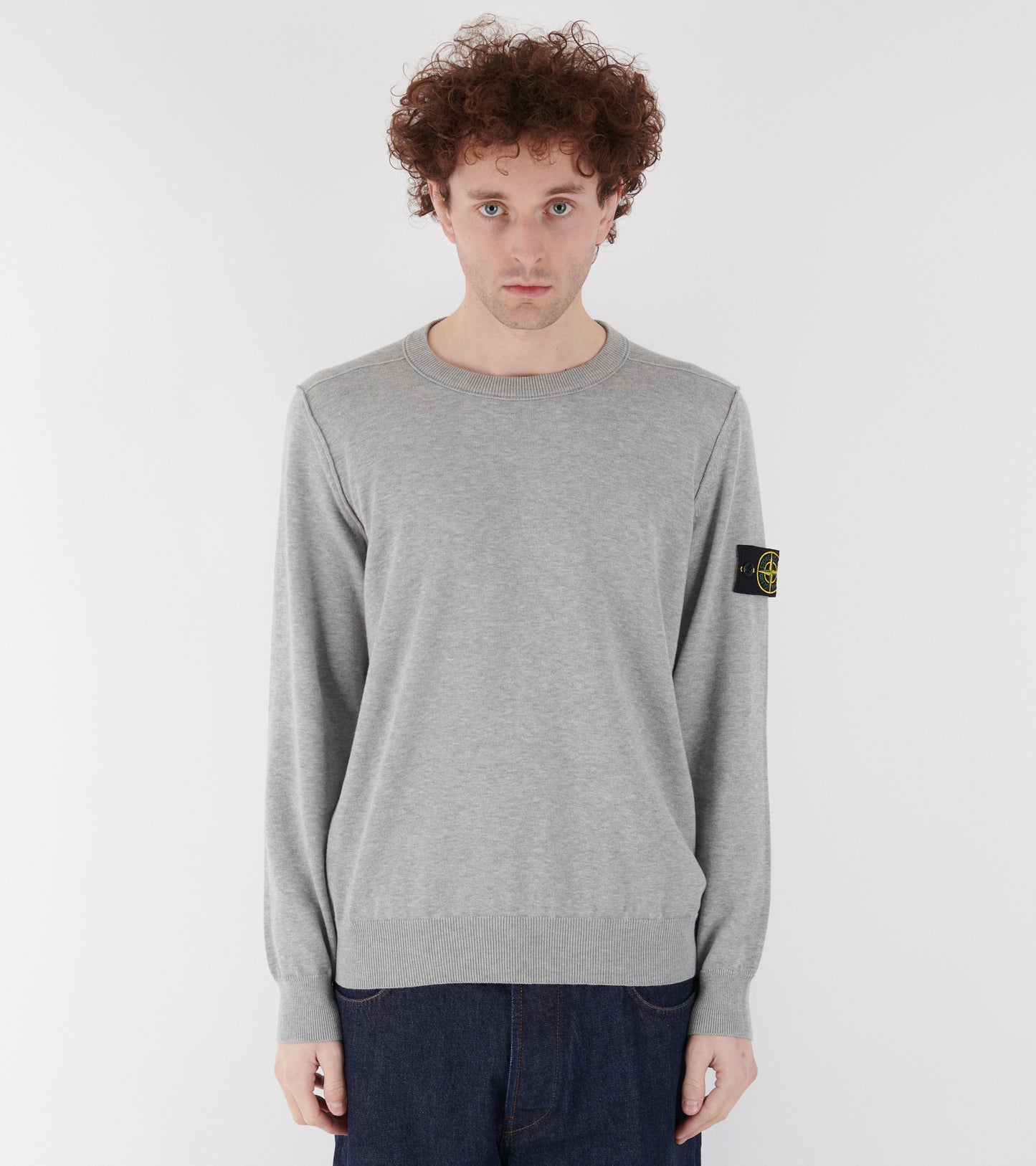 Classic Lightweight Cotton Knit Grey