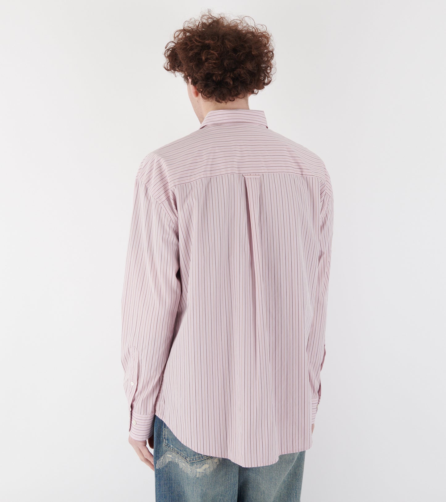 New Base Shirt Pink Stripe