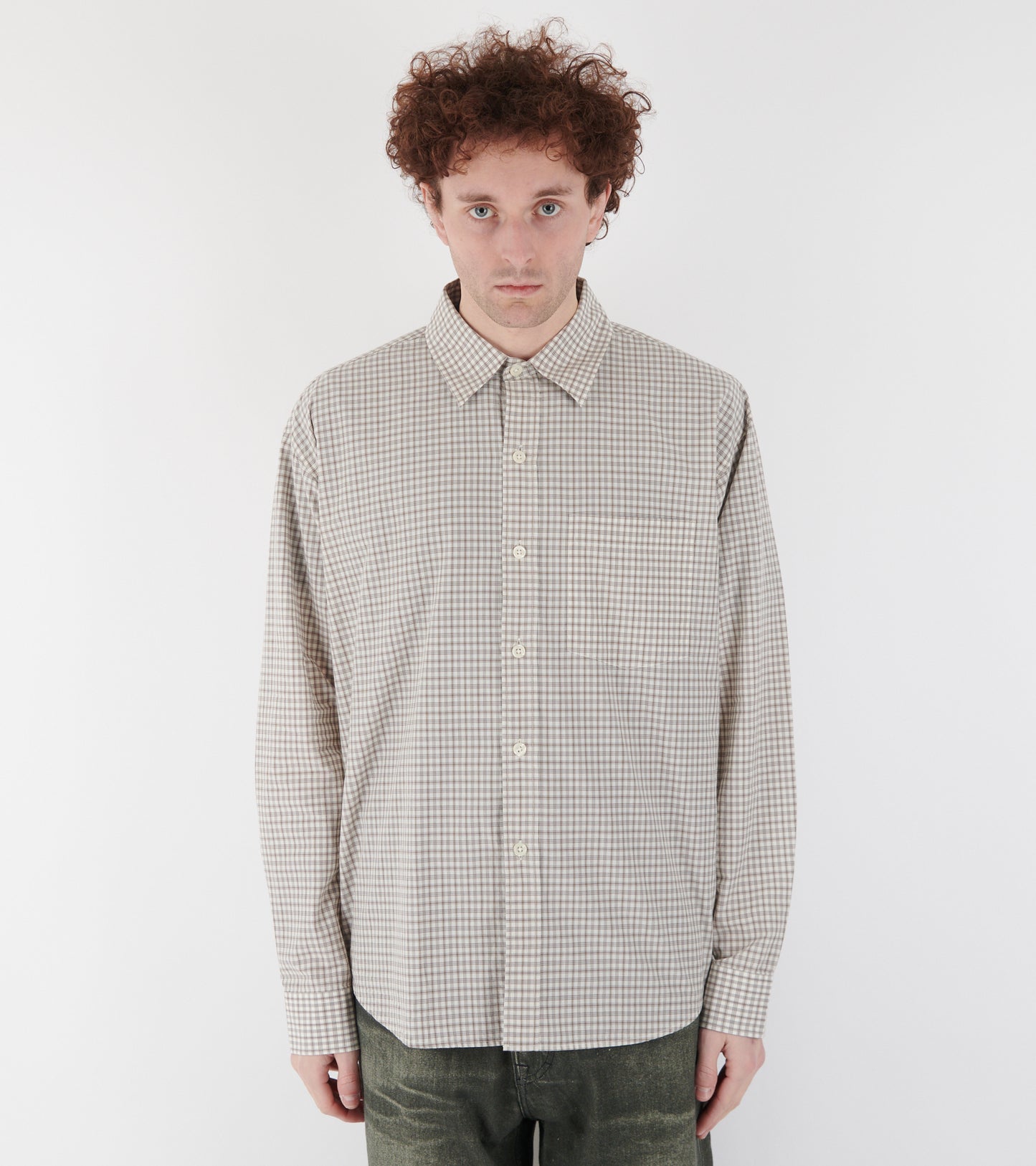 Executive Shirt Experienced Brown Check