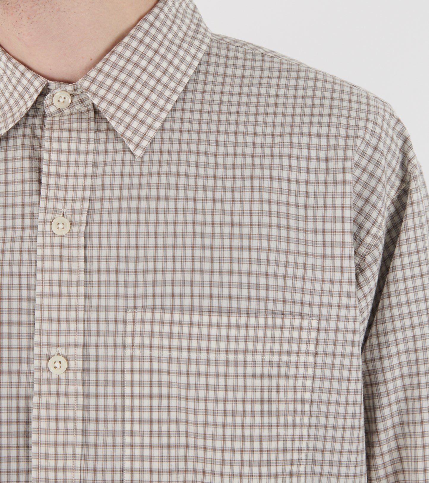Executive Shirt Experienced Brown Check
