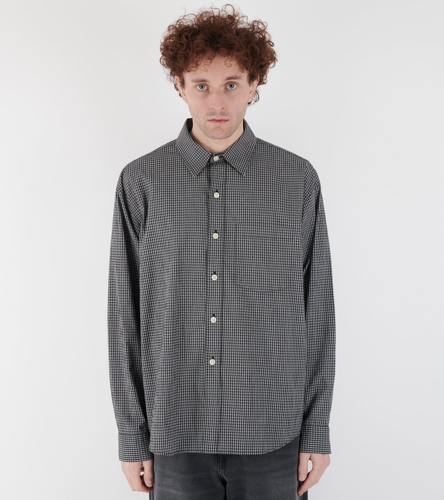 Executive Shirt Black Experienced Check