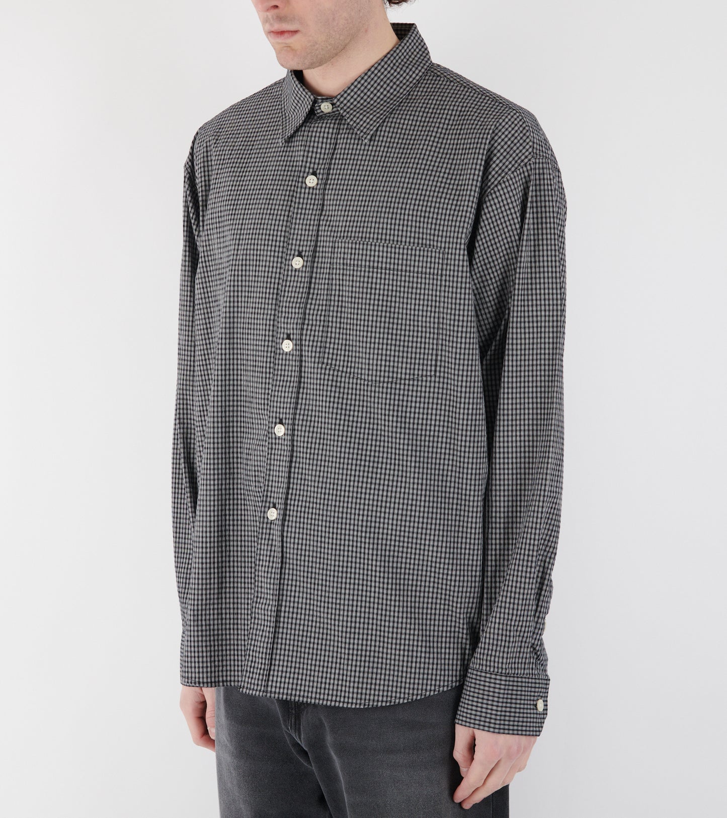 Executive Shirt Black Experienced Check