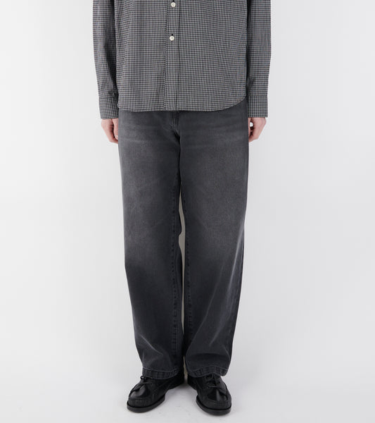 Landon Pant Black Worn Bleached