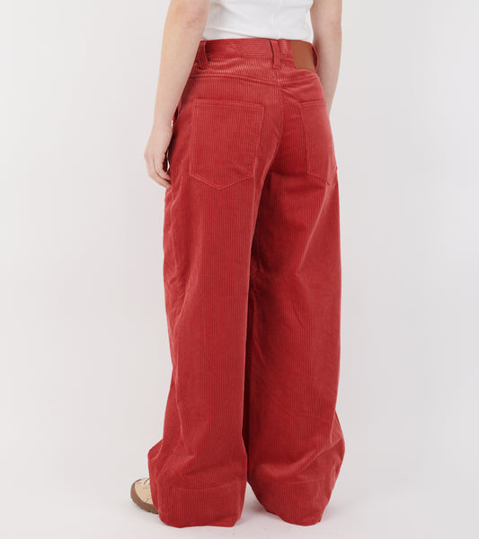 Corduroy Wide Pants Dusty Rose