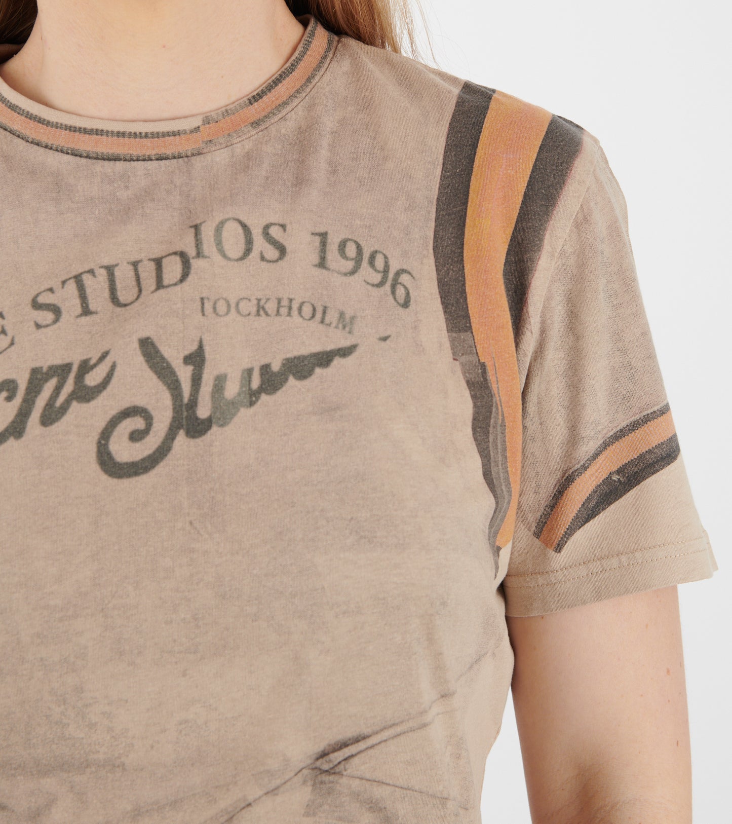 Graphic T-shirt Sand Beige