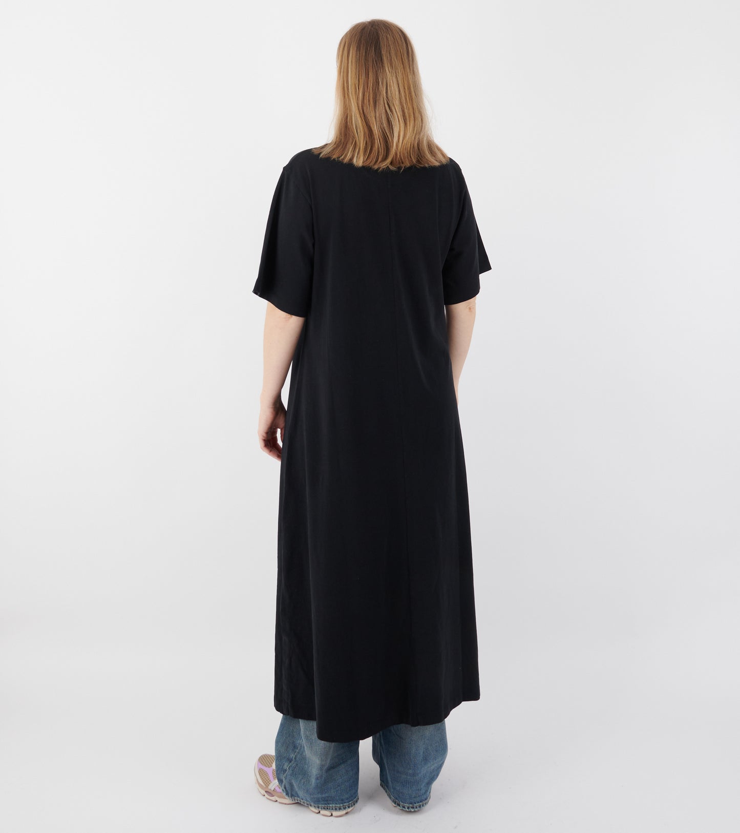 Gita Circular Dress Black