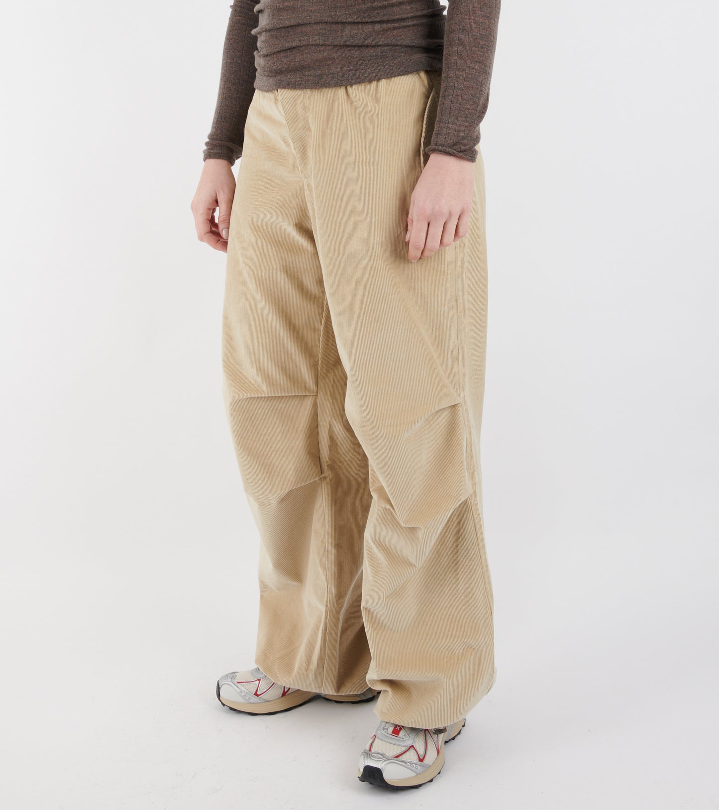 Baby Corduroy Ufo Pants Beige