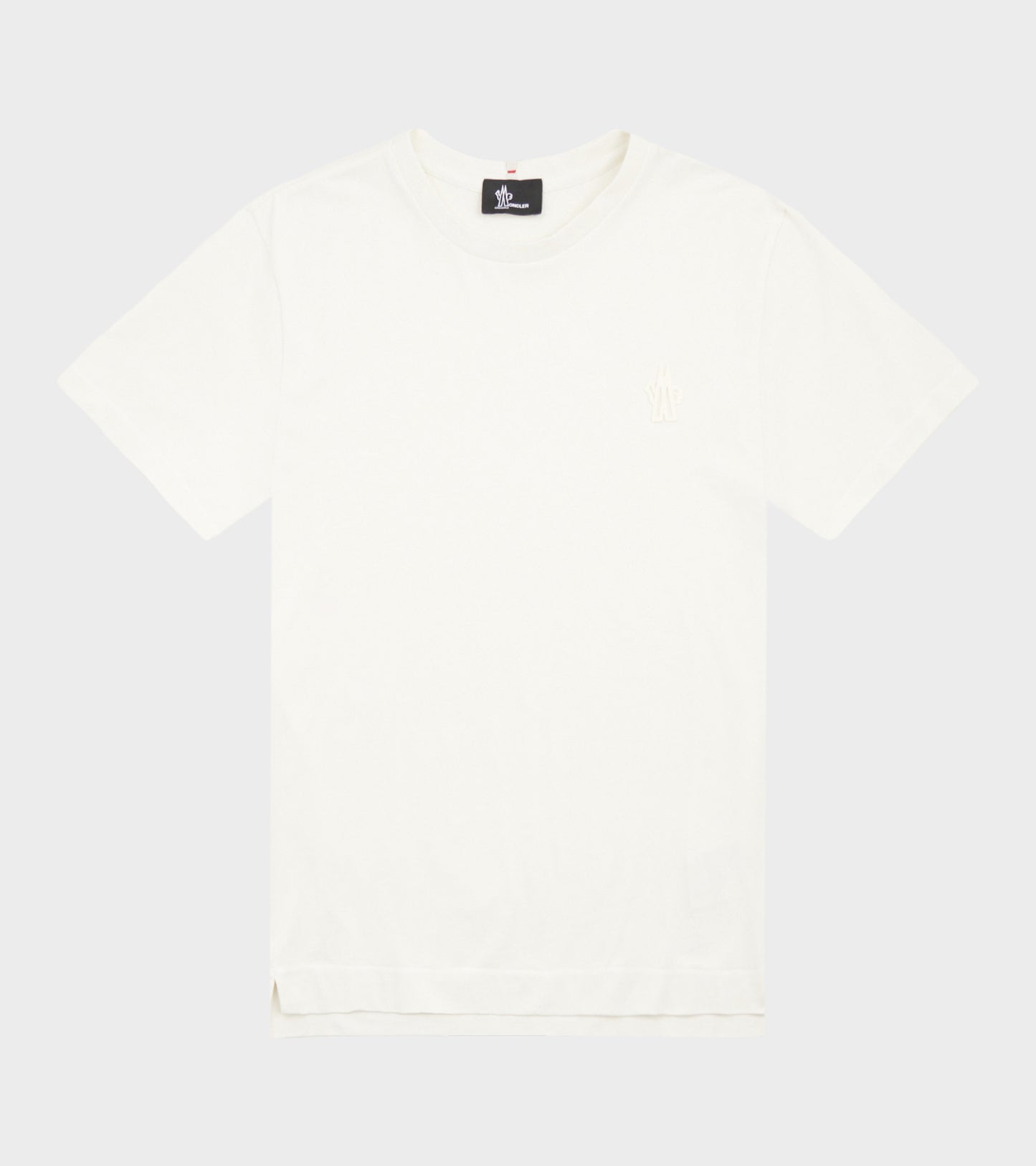 Logo Patch Cotton Blend S/S T-shirt White
