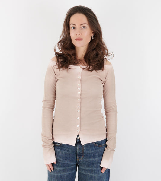 Matilda Cardigan Light Pink/Sand