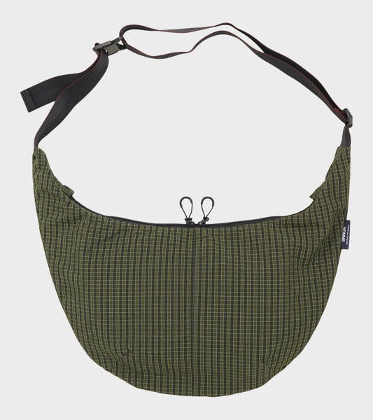 Check Shoulder Bag Green Mix