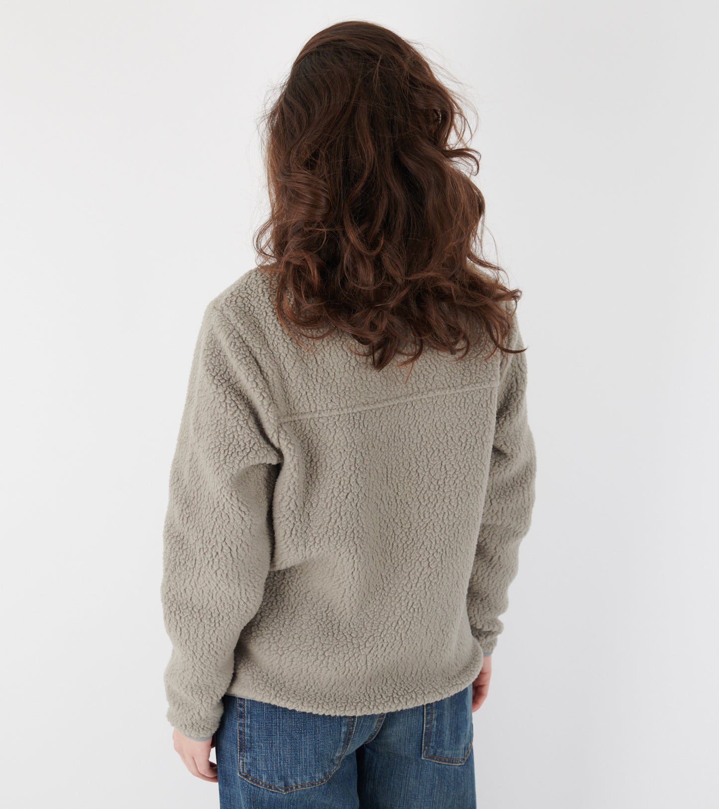 W's Retro Pile Jacket River Rock Green