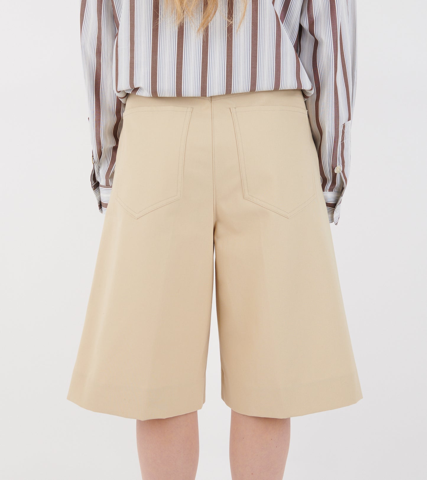 Jette HW Shorts Beige