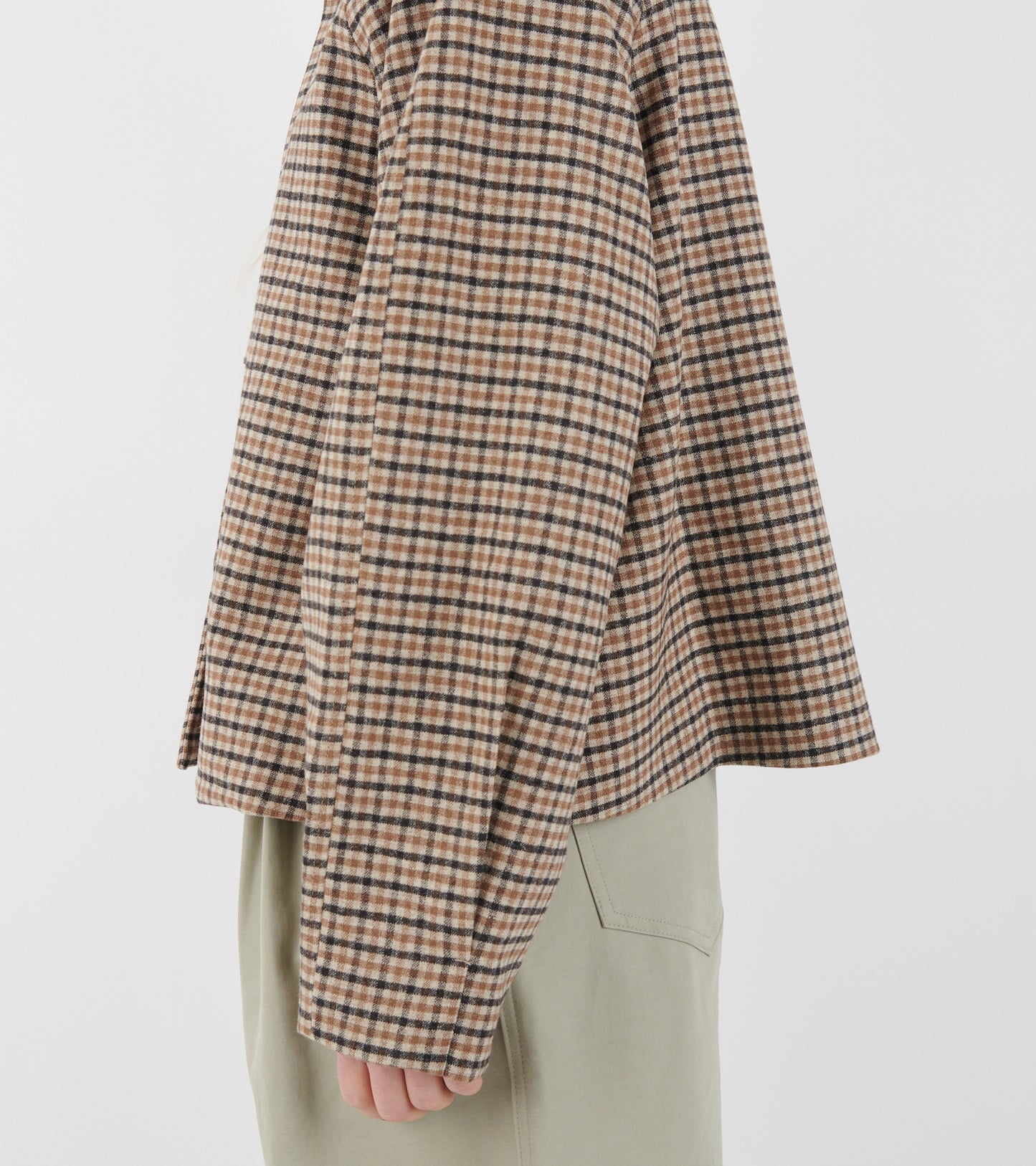 Marie Jacket Brown Check