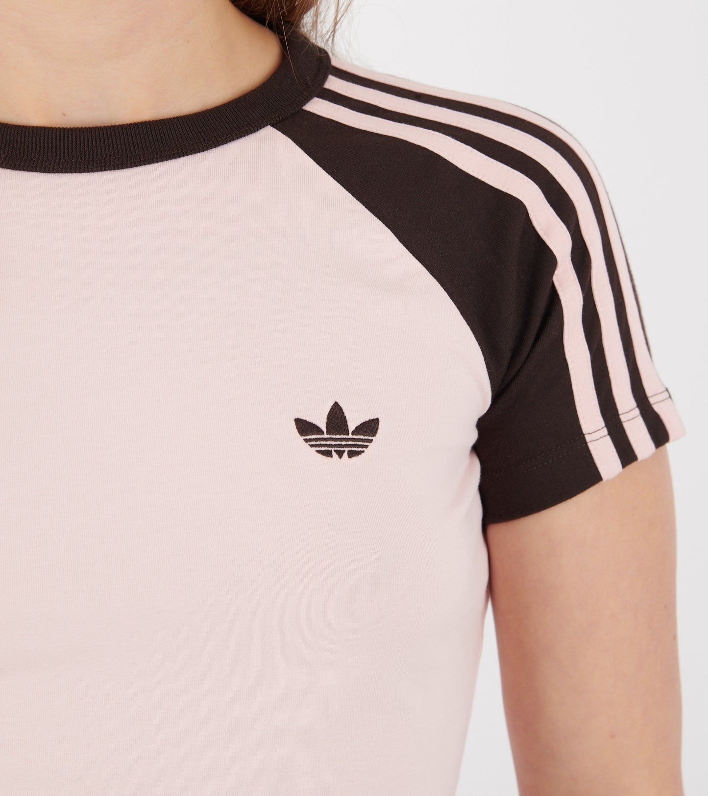 Slim Tee Sandy Pink/Aurora Coffee