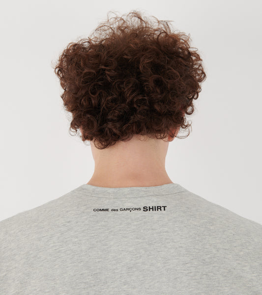 Back Logo T-shirt Light Grey