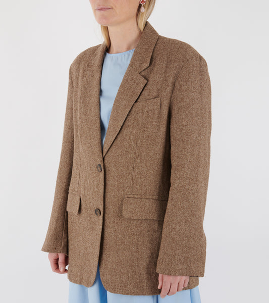 Alberte Blazer Beige/Brown