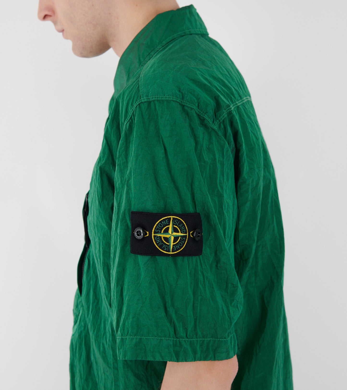 Econyl Nylon S/S Shirt Green