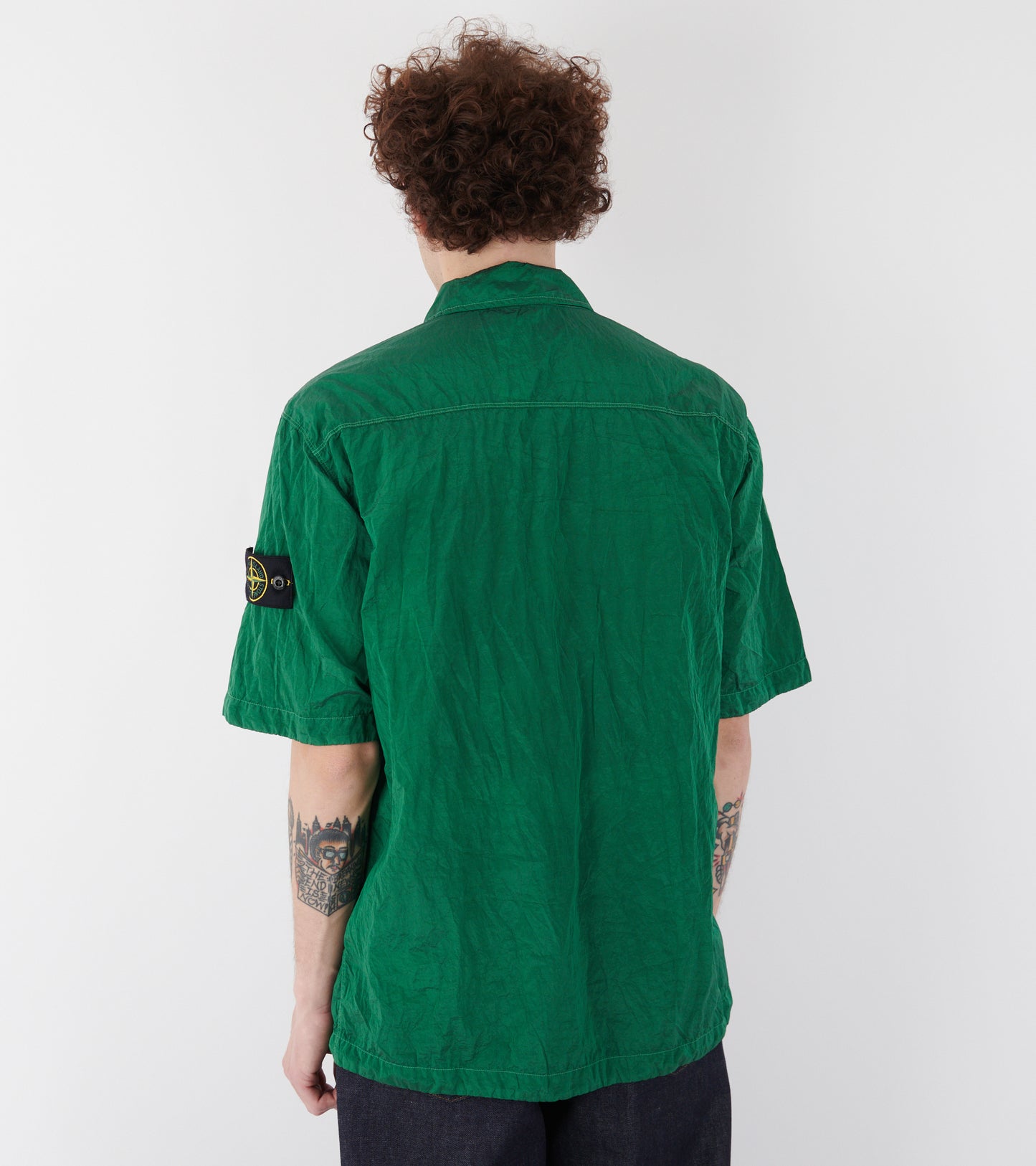 Econyl Nylon S/S Shirt Green