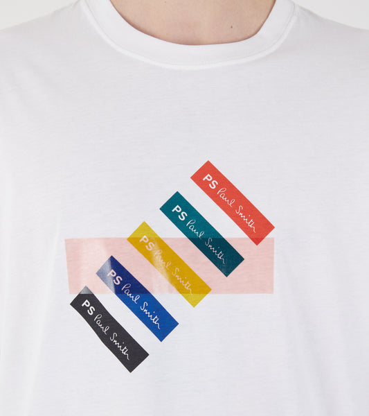 Color Logo T-shirt White