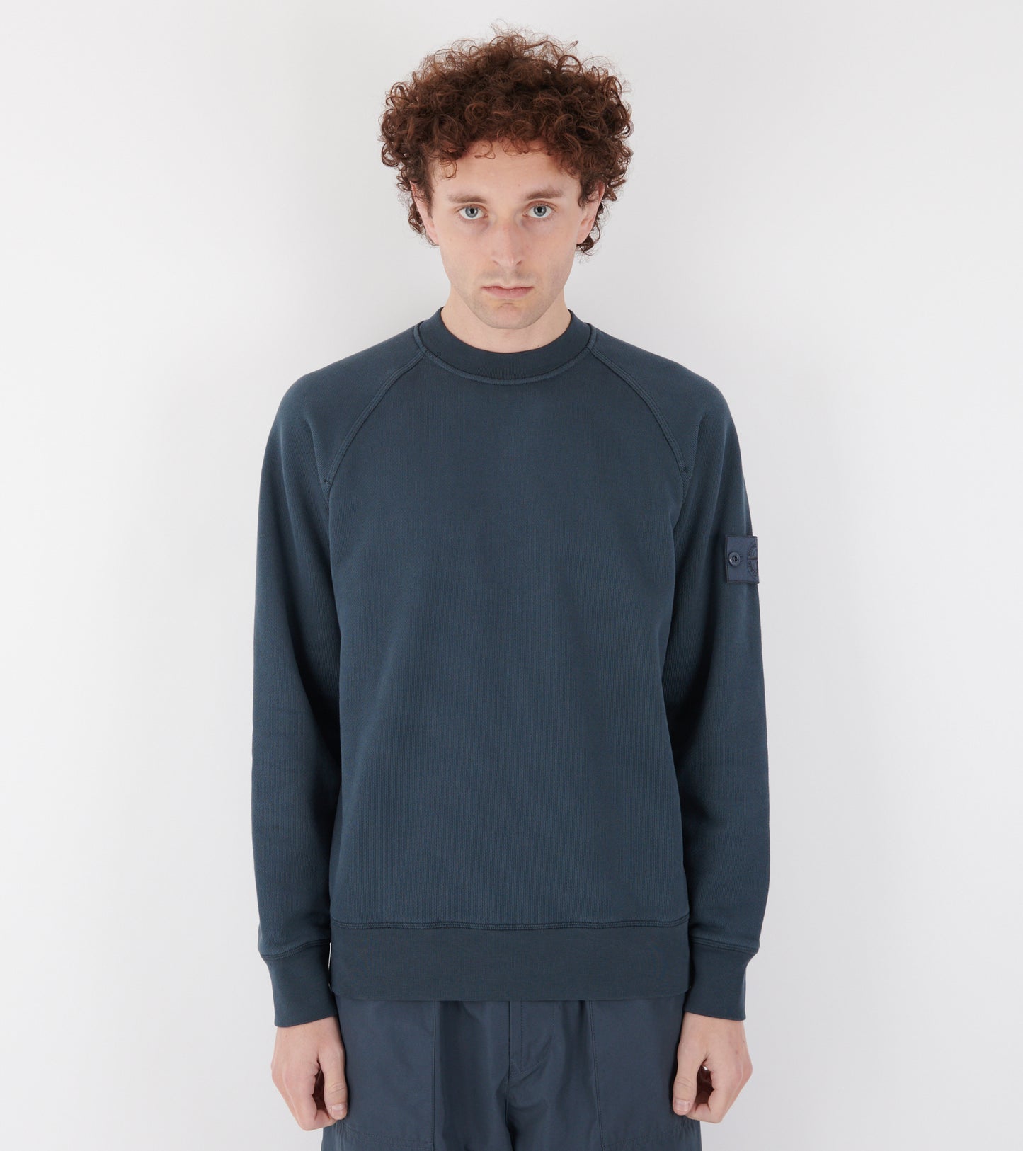 Ghost Sweatshirt Dusty Petrol Blue
