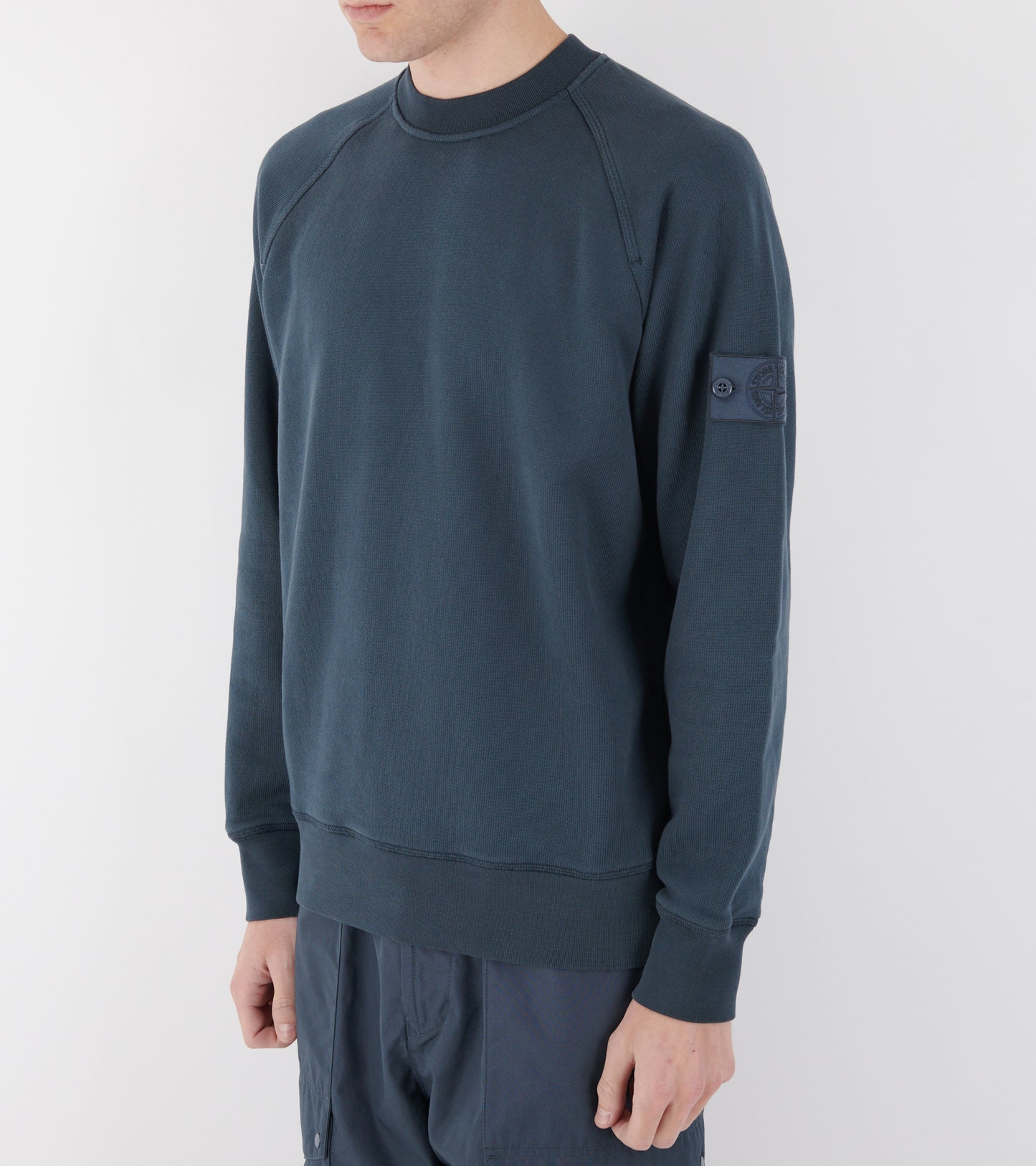 Ghost Sweatshirt Dusty Petrol Blue